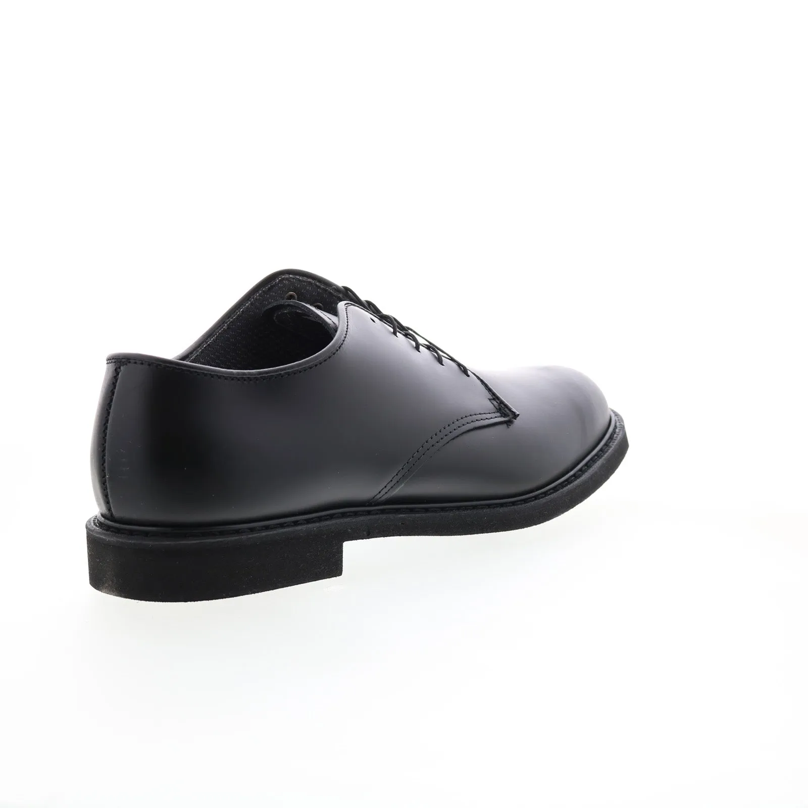 Altama O2 Leather Oxford 609001 Mens Black Wide Oxfords Plain Toe Shoes