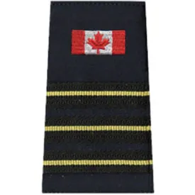 Assistant Deputy Chief 3 Bar CAFC Canada Flag Slip-On