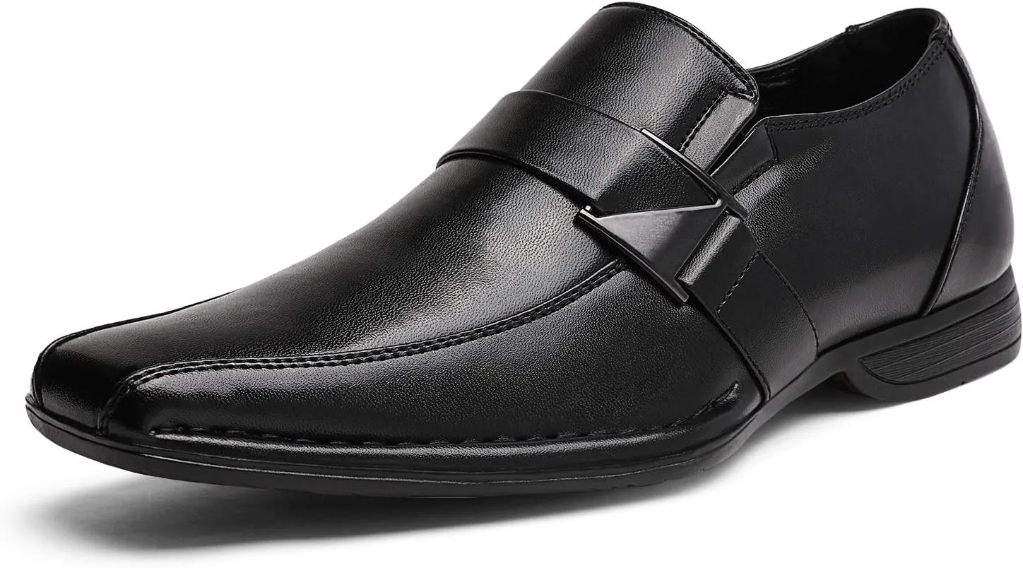 Bruno Marc Men's Giorgio Leather Lined Dress Loafers Shoes