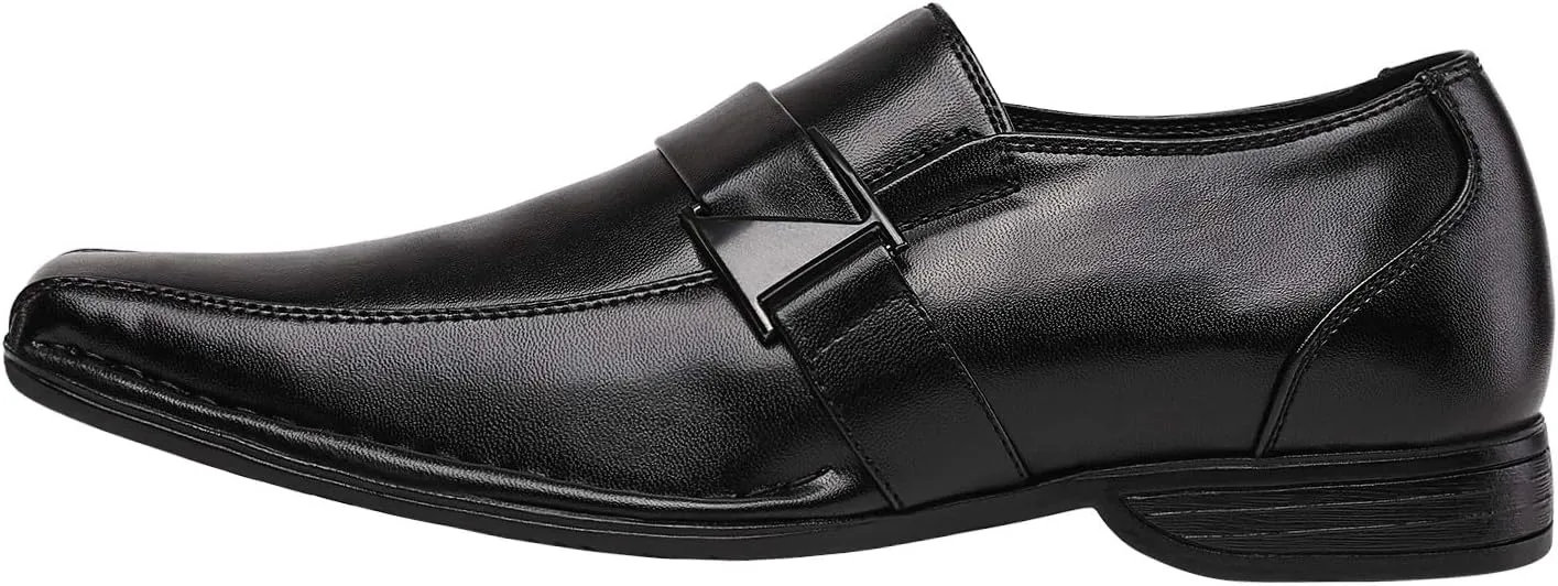 Bruno Marc Men's Giorgio Leather Lined Dress Loafers Shoes