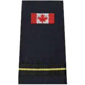 CAPTAIN CAFC 1 Bar Gold Canada Flag Slip-On