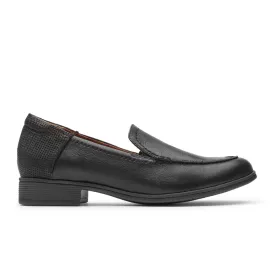Cobb Hill Crosbie Moc Loafer (Women) - Black Leather