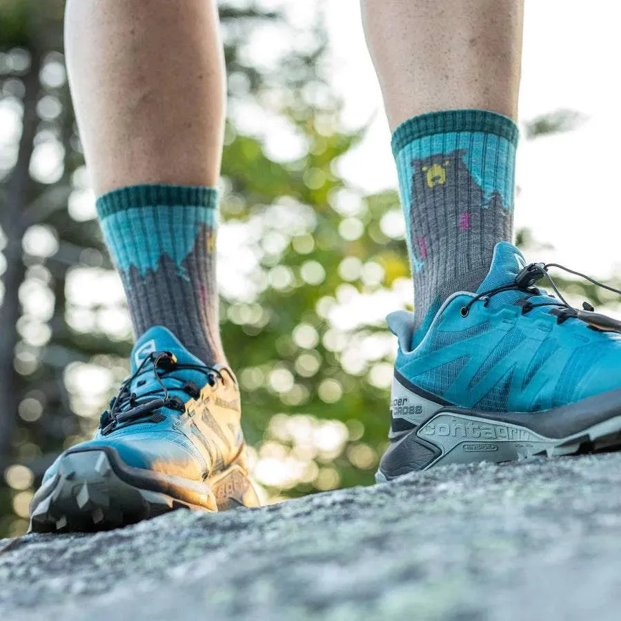 Darn Tough Women's Bear Town Micro Crew Lightweight Hiking Socks