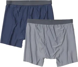 ExOfficio Men's Give-N-Go 2.0 Boxer Brief 2 Pack - Breathable Durable Easy Care Travel Underwear