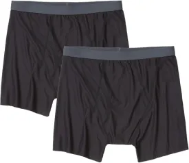 ExOfficio Men's Give-N-Go 2.0 Boxer Brief 2 Pack - Breathable Durable Easy Care Travel Underwear