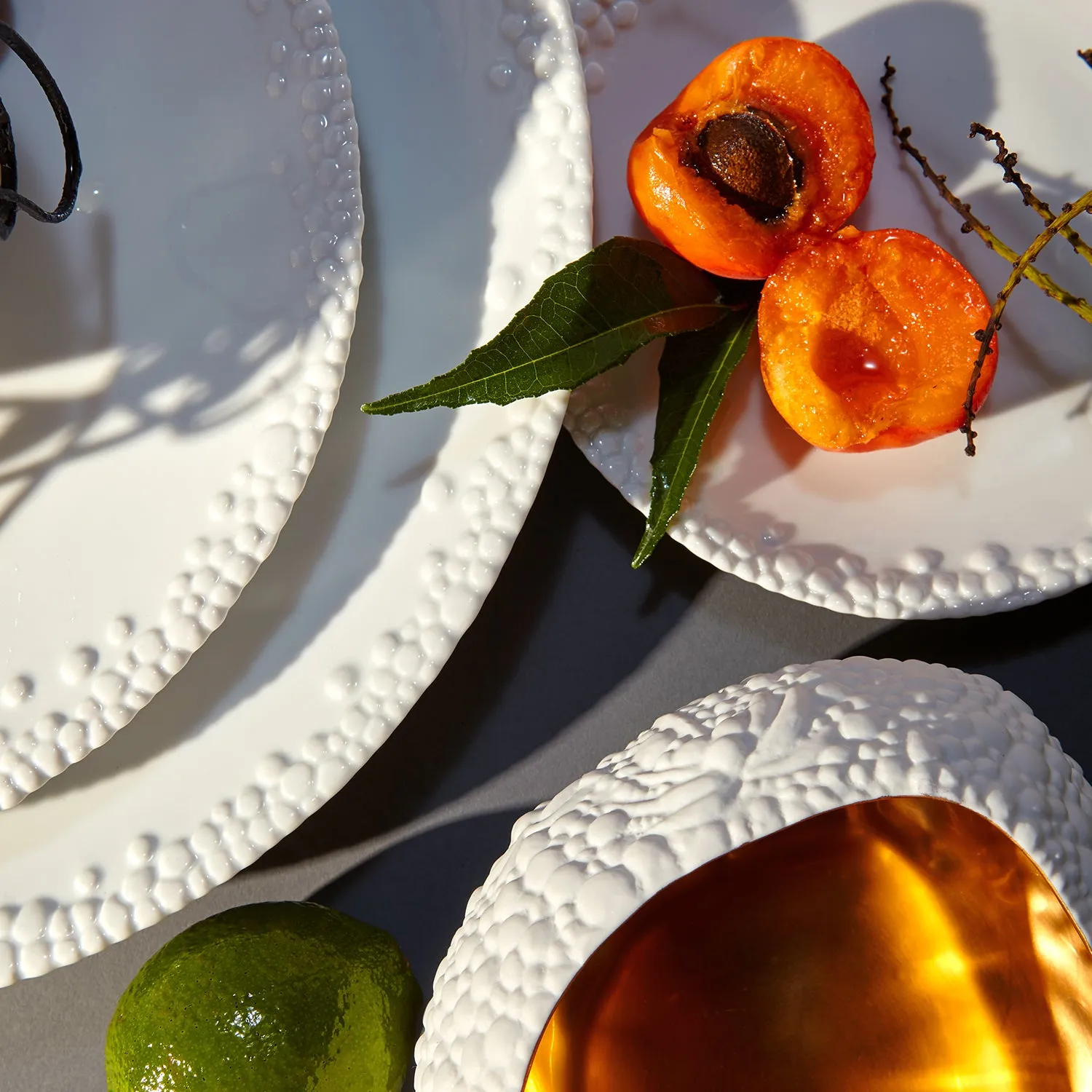 Haas Mojave Dinner Plate - White
