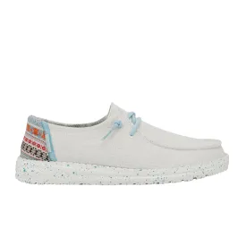 Hey Dude Wendy Slip On (Women) - White Aztec