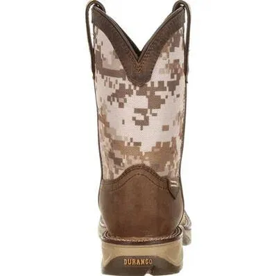LIL' REBEL™ BY DURANGO® BIG KIDS DESERT CAMO WESTERN BOOT | DBT0208Y