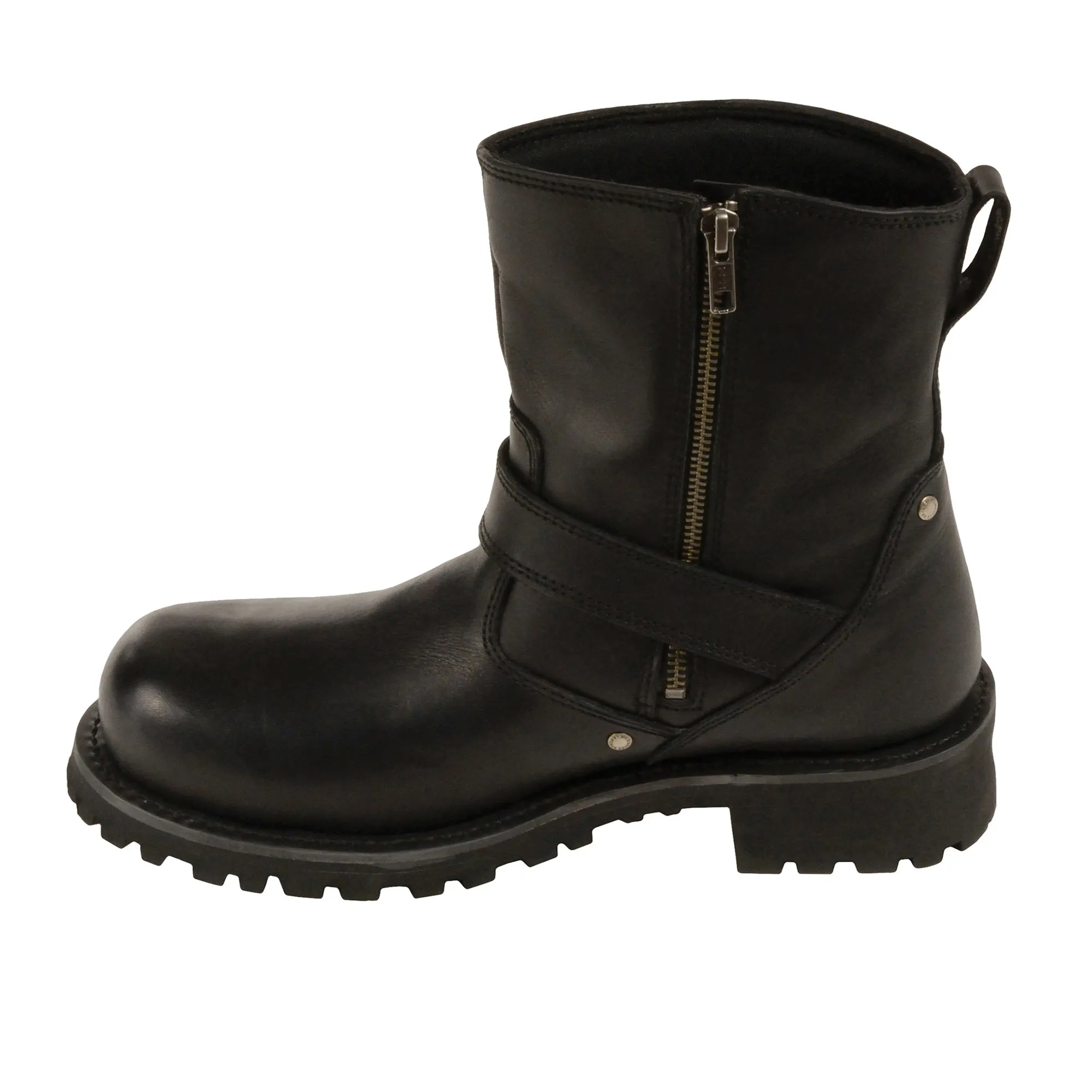 Mens 6 Inch Classic Engineer Boot-Wide