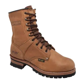 Men's 9" Brown Logger - 1427