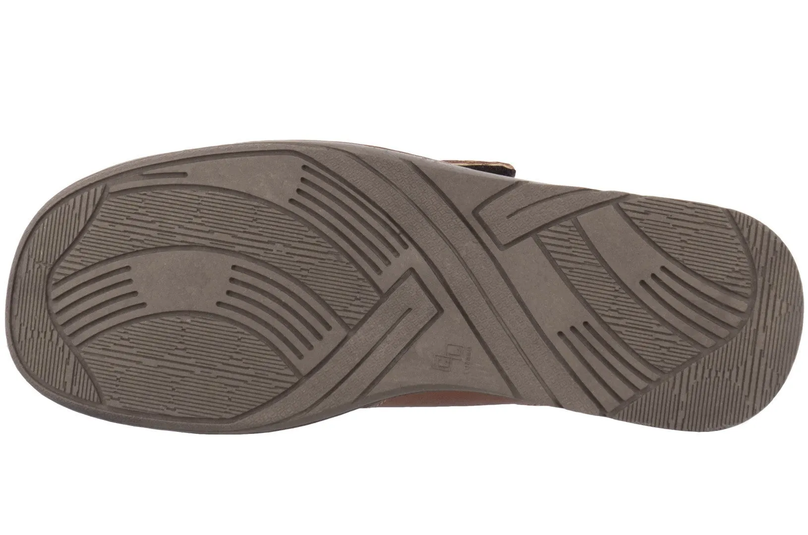 Men's Brown Genuine Slip On Leather Mexican Huaraches Sandals - #340