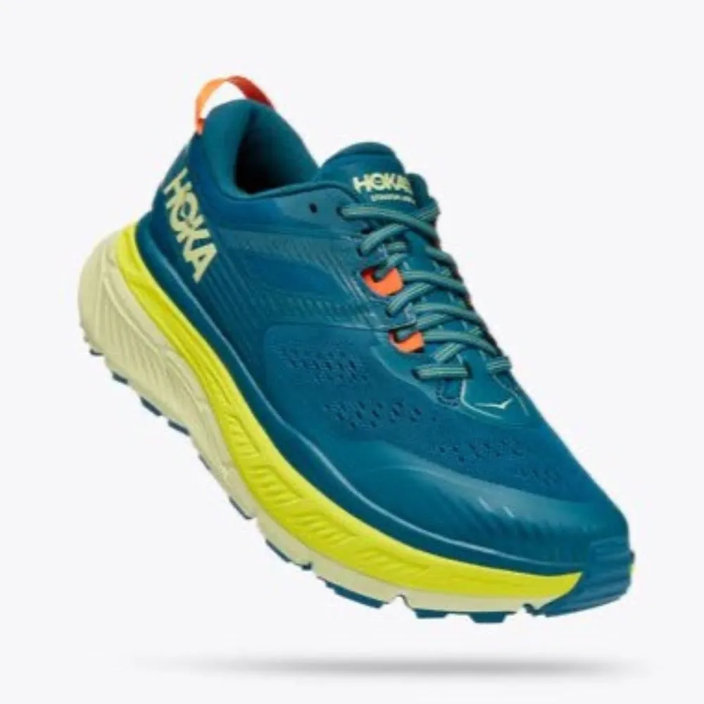 Mens Hoka Stinson ATR 6 Trail Running Shoes, Standard D Width