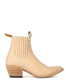 No.1001 FREEWAY chelsea boot Natural Playa veg tanned leather MEN