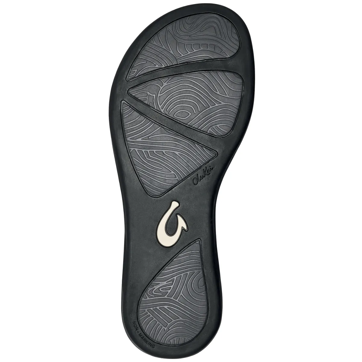 OluKai Women's Honu Leather Beach Sandals