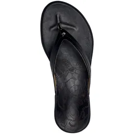 OluKai Women's Honu Leather Beach Sandals