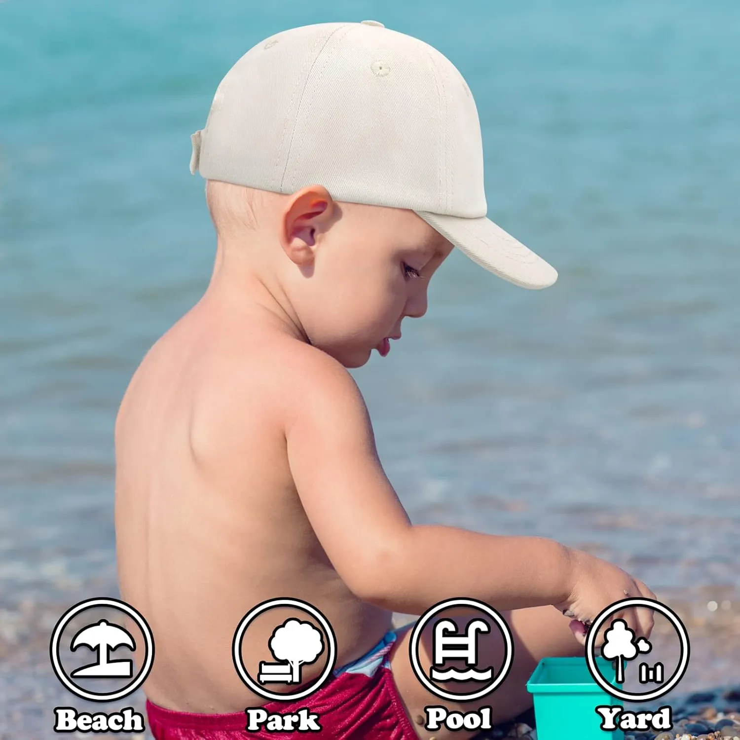 Sarfel Toddler Baseball Hat Baby Baseball Cap Kids Hats Boys Girls Baseball Hat Infant Baseball Cap Toddler Hat Baby Cap
