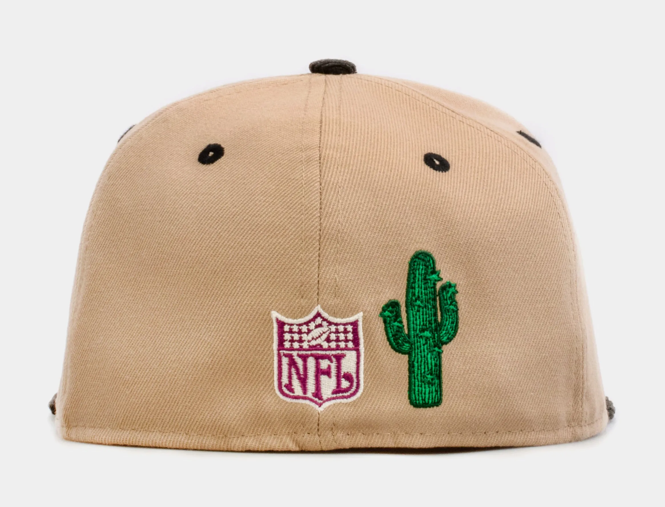 SP Exclusive Desert Sky Kansas City Chiefs 59Fifty Mens Fitted Hat (Beige/Black)
