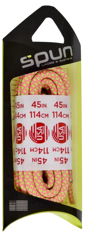 Spun Performance Houndstooth Laces