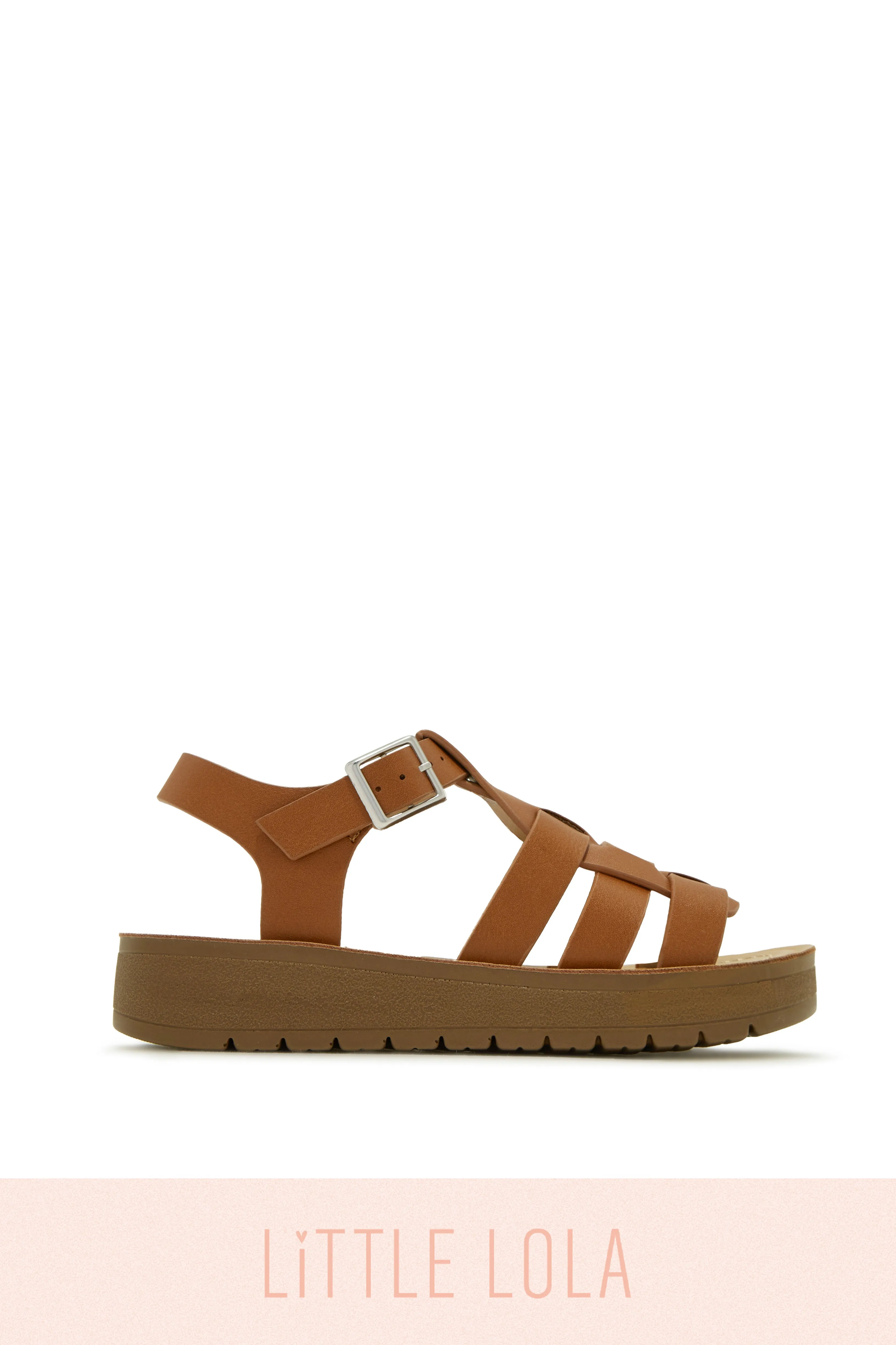 Summer Vacation Kids Flat Sandals - Black