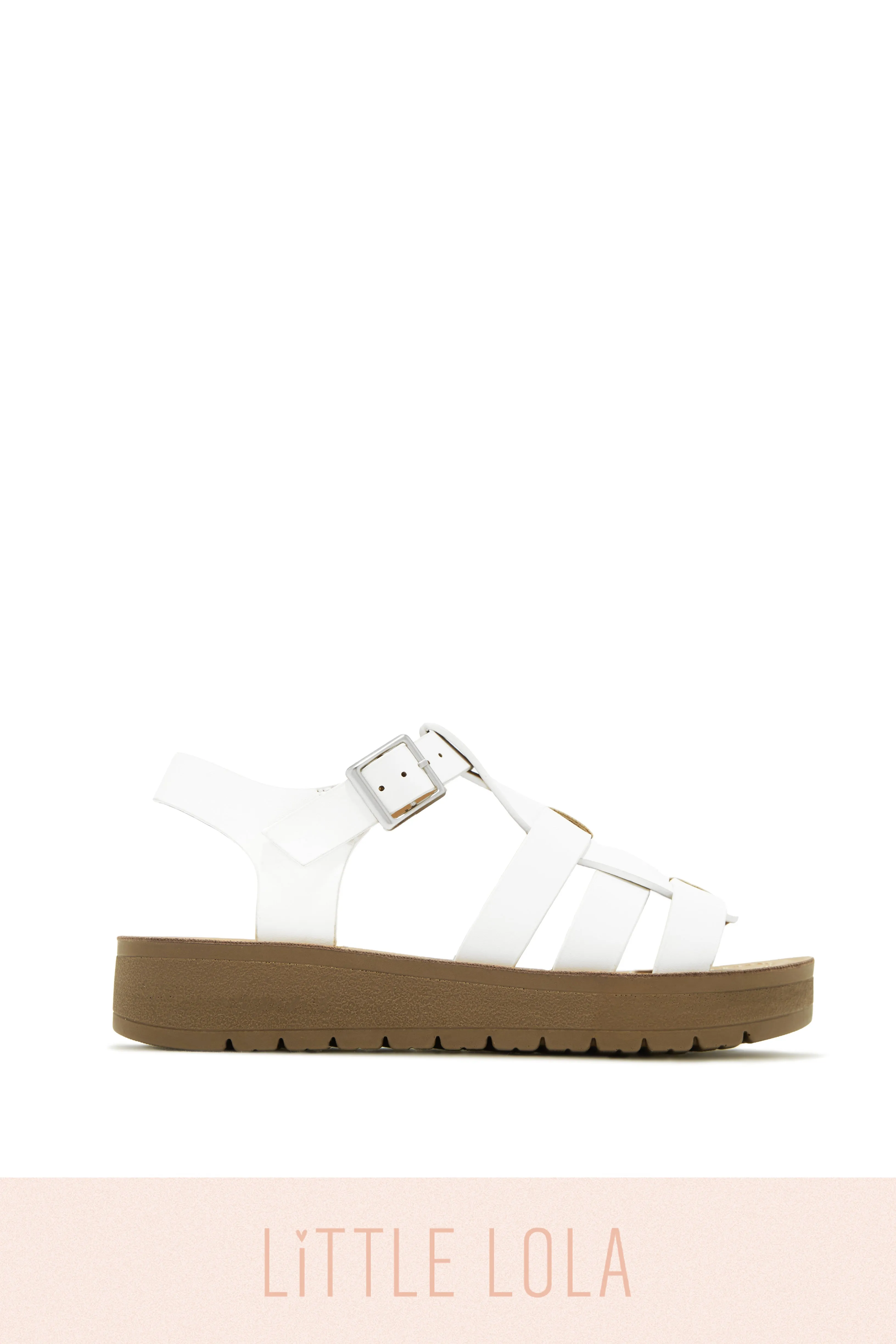 Summer Vacation Kids Flat Sandals - Black